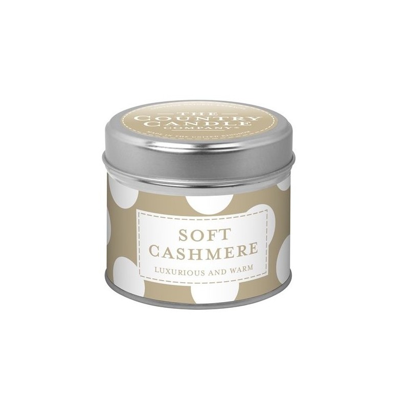 Boite Métallique Soft Cashmere - The Country Candle