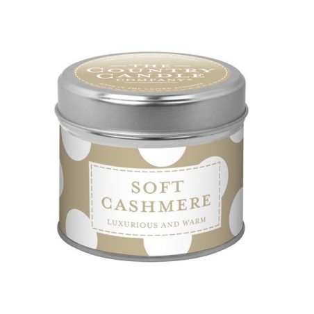 Boite Métallique Soft Cashmere - The Country Candle