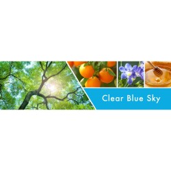 Bougie 3 mèches Clear Blue Sky / Ciel Bleu Clair – Goose Creek