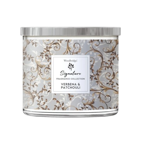 Bougie 3 mèches Verbena & Patchouli - Woodbridge