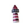 Bouton DMC "Phare rouge et blanc"