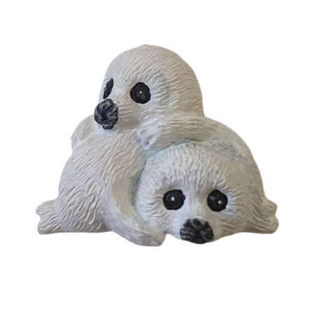 Bouton JHB "Bébés phoques"