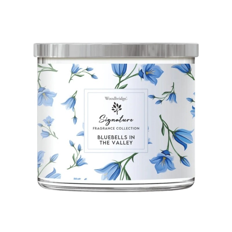 Bougie 3 mèches Bluebells in the Valley - Woodbridge