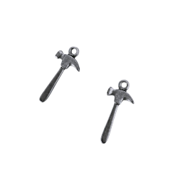 2 Boutons en métal JHB -...