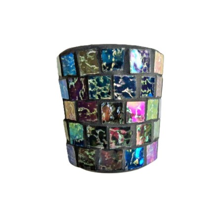 Photophore Mosaïque irisée - Village Candle