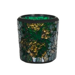 Photophore Mosaïque Vert et...