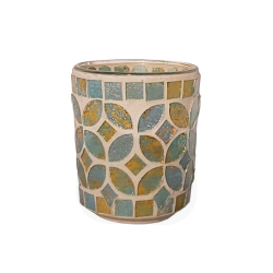 Photophore Mosaïque bleue...