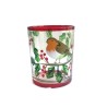 Photophore de Noël Rouge Gorge - Village Candle