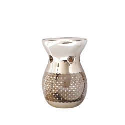 Brûle Parfum en verre Silver Check - Village Candle