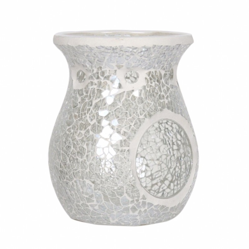 Brûle-parfum mosaïque de verre transparent - Village Candle