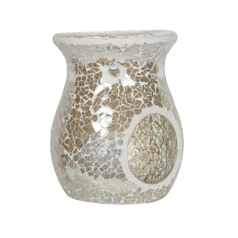 Brûle-parfum mosaïque de verre doré- Village Candle