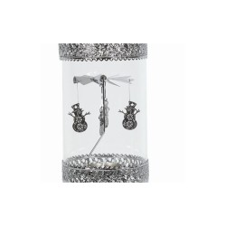 Carrousel Bonhomme de neige Argent - Village Candle
