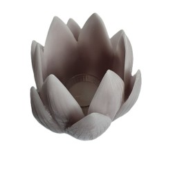 Photophore Tulipe en cire - Point à la Ligne