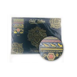 Tatouages éphémères Gold Tattoo.G12
