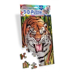 Puzzle Tigre Effet 3D - 60 pièces - Artgame