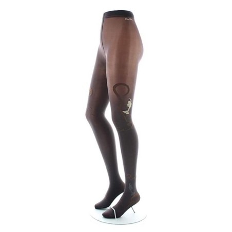 Collant marron sirène beige – berthe aux grands pieds