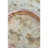 Bague en argent 925 avec pierre couleur rose -