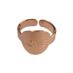 Bague ajustable LOVE –...