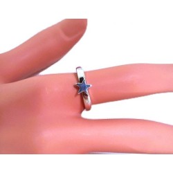 Bague étoile argent 925 - FY Faucogney