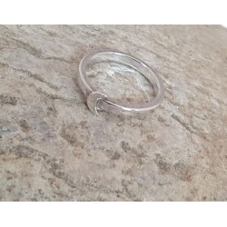 Bague croissant de lune - FY Faucogney