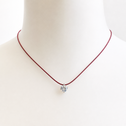Collier ras-du-cou cordon...