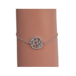 Bracelet KISS en Argent...