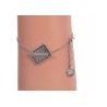Bracelet Petit Beurre argenté – Brin d’Amour