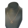 Collier trèfle ajouré doré – Brin d’Amour