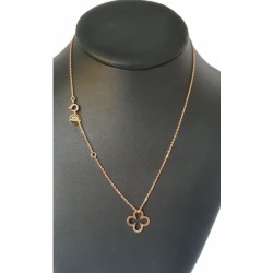 Collier trèfle ajouré doré – Brin d’Amour