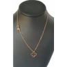 Collier trèfle ajouré doré – Brin d’Amour