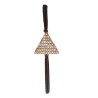 Bracelet cordon – Triangle doré pavé de zirconiums