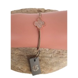 Bracelet cordon beige –...