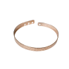 Bracelet jonc réglable martelé – L’Avare by Olivier Lafond