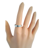Bague ajustable LOVE – Acier inoxydable - Brin d'Amour