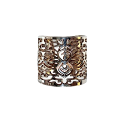 Bague large en métal...