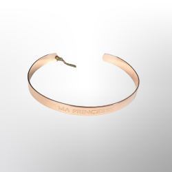 Bracelet jonc "Ma Princesse" - Bijoux Ley Nat