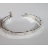 Bracelet jonc argenté "Soleils" - Bijoux Ley Nat