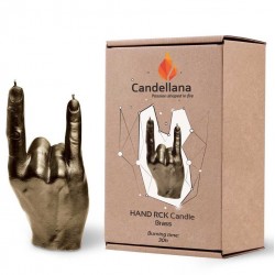 Bougie main Cornes du diable Candellana