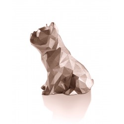 Bougie Bulldog Origami Rose Gold Candellana