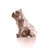 Bougie Bulldog Origami Rose Gold Candellana