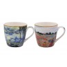 Set de 2 mugs déjeuner Claude Monet