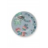 Assiette petit four -Flower Festival bleu clair  Pip Studio