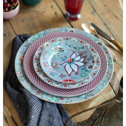 Assiette creuse -Flower Festival - bleu clair -Pip Studio