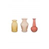 Set de 3 vases en verres Rose -S- Pip Studio