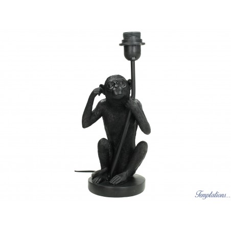 Lampe de table singe sans abat-jour