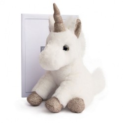 Peluche Licorne Or 23cm Histoire d’ours