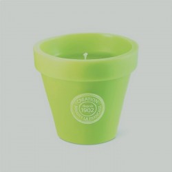 Bougie POT DE FLEUR Citronnelle PM BOUGIES LA FRANCAISE