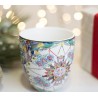 Mug Cosy Xmas silver Baci Milano