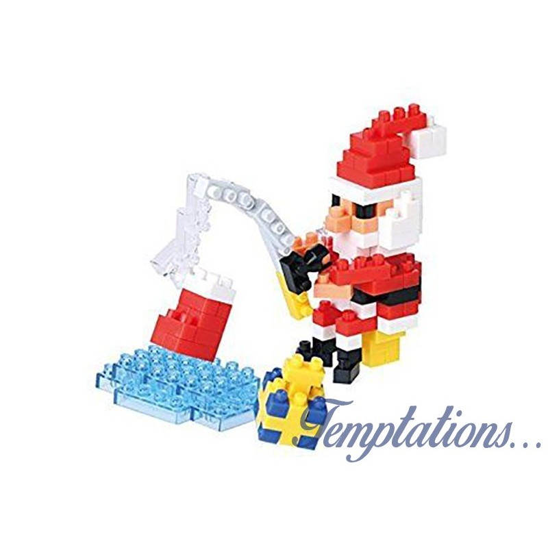 NanoBlock Père noël à la pêche