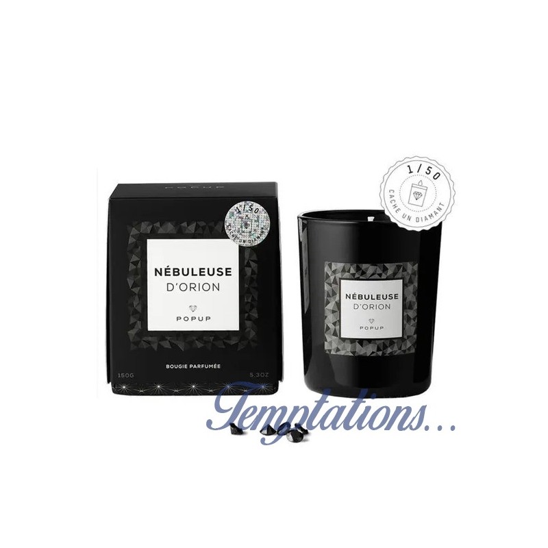 POPUP BOUGIE BLACK EDITION DIAMOND – NEBULEUSE D’ORION